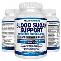 كبسولات موازنة السكر من أرازو نيوتريشن