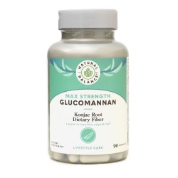 كبسولات جلوكومانان وعشبة الكونجاك (بديل الكبسولة الوردية)