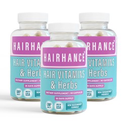 كورس ثلاث شهور من فيتامينات الشعر هيرهانس