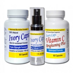 ايفوري كابس لتفتيح البشرة (المجموعة كاملة)