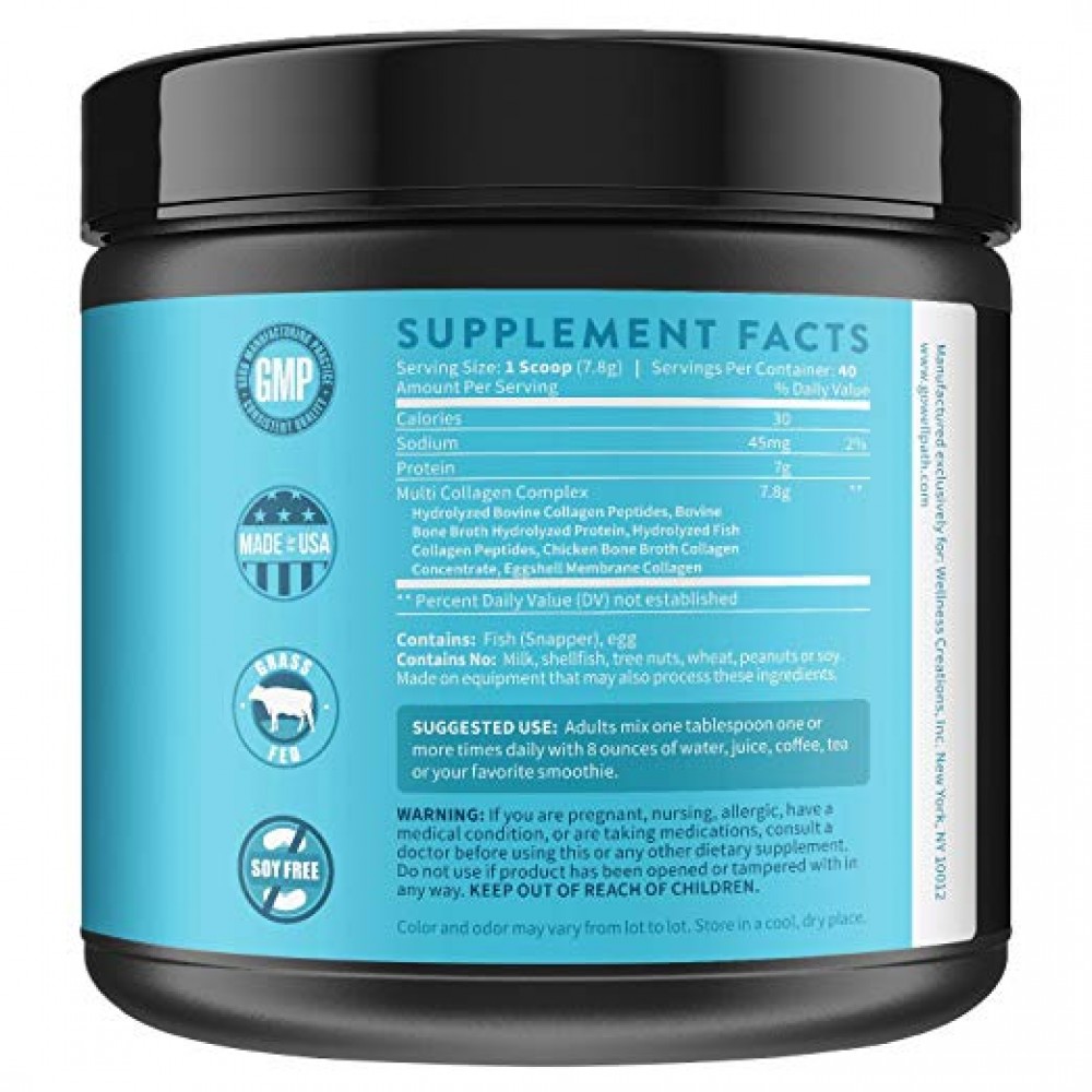 بودرة رينيو بروتين الكولاجين - خمس أنواع كولاجين